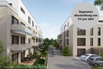 Neubauwohnung mit Garten in gefragter Lage naher der Innenstadt!