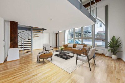Exklusives Loft mit Galerie & Terrasse - Perfekt für Kreative & Designliebhaber