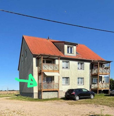 3 Raum Wohnung im Landkreis Rostock mit PKW Parkplatz