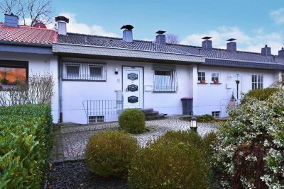 Charmantes Split-Level-Reihenmittelhaus mit Garten & privatem Wellnessbereich