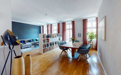 Bezugsfrei 2027: Großzügige Altbauwohnung mit über 140 qm und zwei Balkonen