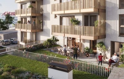 Am Schönen Grund - Zeitgemäßes Wohnen: 2-Zimmer-Neubau mit Balkon