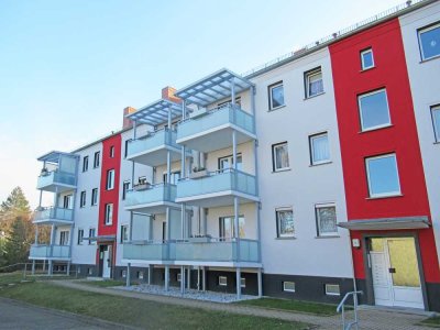Ruhig gelegene 2-Raum-Wohnung mit XXL-Balkon