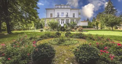 Stilvolle, denkmalgeschützte Villa mit außergewöhnlichem Charakter