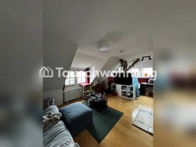 Tauschwohnung: DG Wohnung mit großem Balkon Dresden Cotta zu tauschen