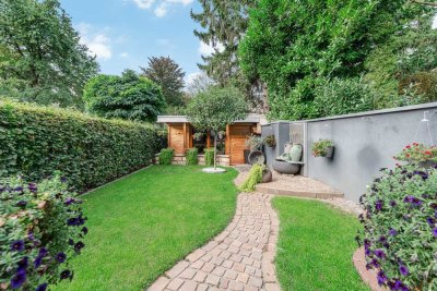 Exklusives Raumwunder: Gepflegtes Reihenmittelhaus in Düsseldorf-Lierenfeld