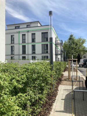 Neubauwohnung Erstbezug in den Paulshöfen D-Benrath mit Sternenhimmelbalkon