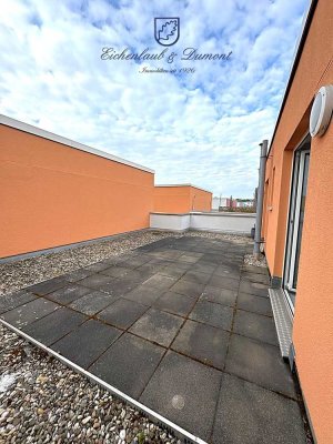 Helle 3-ZKB Maisonette-Wohnung mit Dachterrasse + Stellplatz
