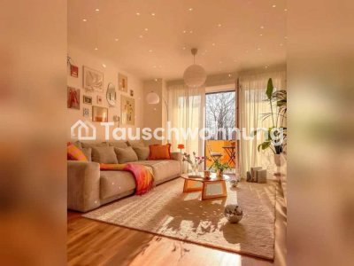 Tauschwohnung: Biete wunderschöne 3-Zi WHG nähe Seepark, mit Balkon, Wanne