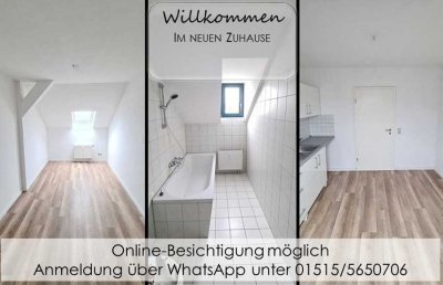 Interesse? Attraktive Zwei-Zimmer-Wohnung mit Einbauküche