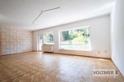 BALKONIEN - helle 4-Zimmer-Wohnung mit großem Balkon und Garage in Saarbrücken!