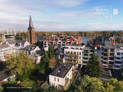 Himmlisches Refugium: Exklusives Penthouse mit atemberaubendem Rheinblick: Castle-Homes Rhineview