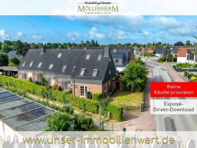 Familienfreundliches Reihenendhaus mit Potenzial- Ihr neues Zuhause mit Studio, Garten und Carport i