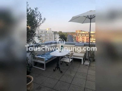 Tauschwohnung: Düsseldorfer gegen Köln - 2,5 Zimmer Wohnung + Dachterrasse