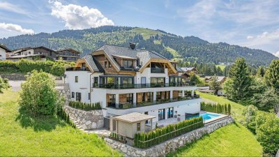Wohnen auf höchstem Niveau – Traumvilla mit Blick ins Kaisergebirge