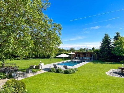 Herrschaftliche Landhaus-Villa: Historisches Ambiente. Top Modern.