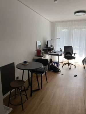Stilvolle 1-Zimmer-Wohnung mit Balkon und Einbauküche in Saarbrücken