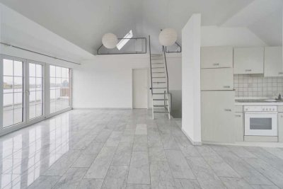 Edel & Schick: Exklusive Wohnung mit XXL-Dachterrasse, Marmorboden u. Galerie in Hückelhoven-Ratheim