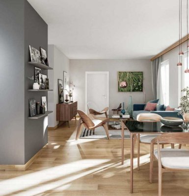 Penthouse im Erstbezug: große Terrasse, Nolte-EBK & 2,70 m Deckenhöhe