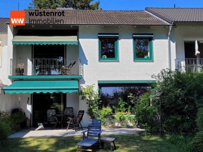 Gemütliches RMH in traumhafter Lage mit Sauna, Carport, Garage und Blick ins Grüne nahe Hamburg