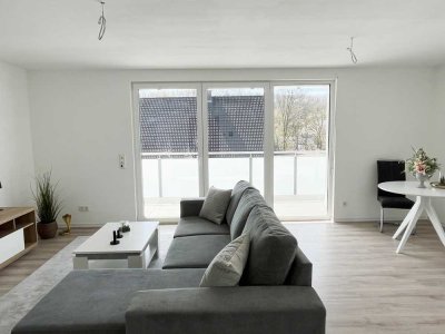 Barrierefreie Neubauwohnung mit großem Sonnenbalkon in guter Lage