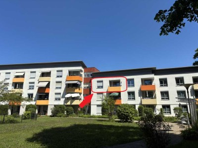 sofort frei: barrierefreie 2-Zi. Seniorenwohnung mit Südbalkon in Kempten zu verkaufen