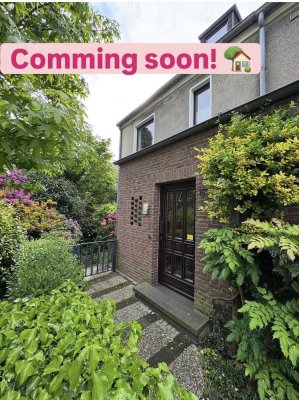 Vorankündigung! Bockum: Reihenendhaus mit wunderschönem Garten in kleiner Sackgasse!