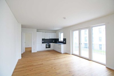 Sehenswerte Neubauwohnung mit toller Ausstattung, EBK, Tiefgarage, Aufzug und Wallbox!