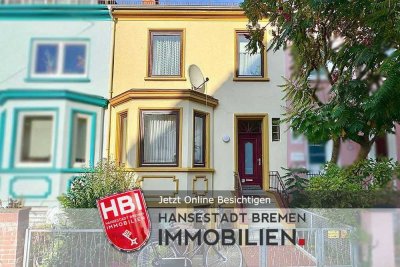 Flüsseviertel / Charmantes Reihenmittelhaus mit historischem Flair und Garten