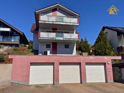 Zur Miete: Stilvolle Erdgeschosswohnung mit Balkon und Terrasse in Oberrot