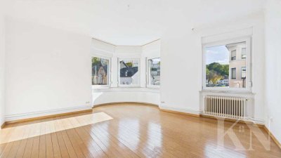 Lichtdurchflutete Altbauwohnung mit Erker, gepflegtem Dielenboden und 4 Zimmern in St. Arnual