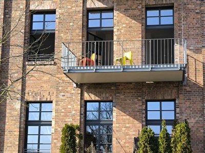 Architekturikone, Wassernähe, wunderschönes, sonniges Loft, 4m Deckenhöhe, Terrasse, provisionsfrei