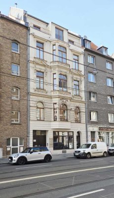 Neustadt-Süd – charmante Altbau Maisonettewhg. mit Dachterrasse,  Aufzug und TG-Stellplatz