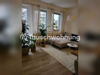 Tauschwohnung: Ruhige, zentrale 3-Zimmer-Wohnung (ca 70 m²) mit Balkon