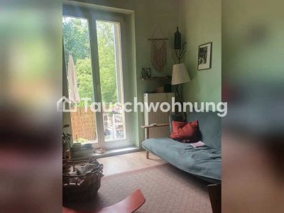 Tauschwohnung: Altbau Wohnung in Postam West mit Balkon