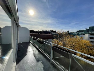 Freie Dachgeschosswohnung,  Wohnraumerweiterung bzw. Ausbau auf 3,5 Zimmer mit weiteren 18qm möglich