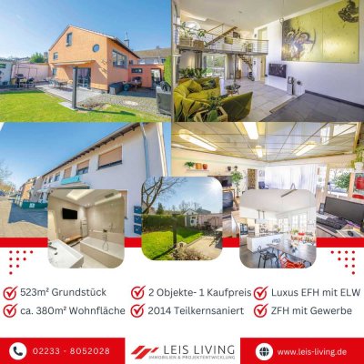 Zwei Objekte –Ein Ensemble für luxuriöses Wohnen, vielseitige Nutzung und intelligente Investitionen