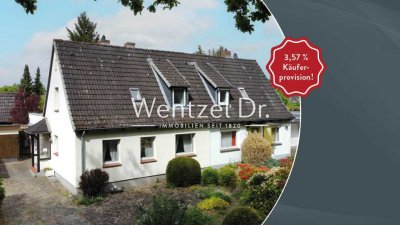 Charmante Doppelhaushälfte in Lübeck – Mit Entwicklungspotenzial und eigener Sauna