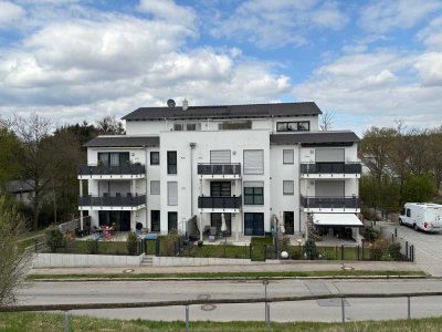 Barrierefreies Wohnen über den Dächern von Mainburg! 4 Zimmer Penthouse in hochwertiger Ausstattung!