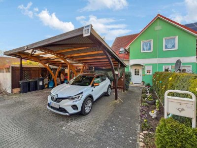 Energieeffiziente Doppelhaushälfte mit modener Ausstattung und viel Platz in Gosen - Neu Zittau