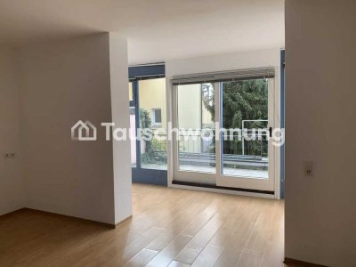 Tauschwohnung: Helle Erdgeschosswohnung mit Balkon und Fußbodenheizung