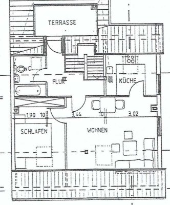 Wunderschöne 2 Zimmer Wohnung zur Mieten