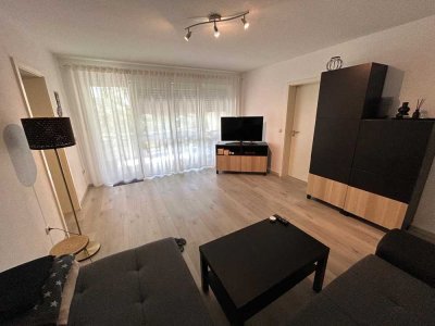 Helle 2-Raum-Wohnung mit Balkon und EBK in Pfersee