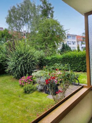 Exklusive 2-Zimmer-Hochparterre-Wohnung ca. 100m Luftlinie entfernt vom Maschsee …