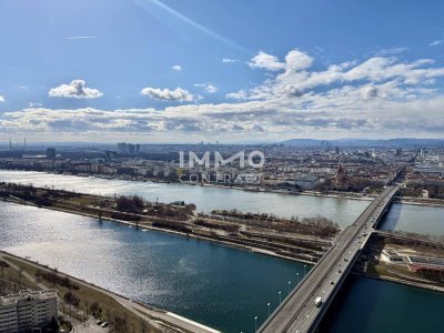 Erstbezug Studio mit Wasserblick: DC2 Tower - U1 Donauinsel