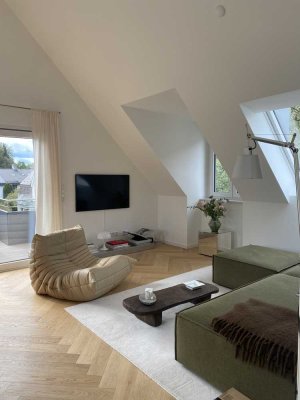 Neubau Dachgeschosswohnung inkl. Stellplatz und Aufzug in die Wohnung