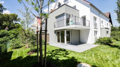 Neubau im Fasangarten / Attraktive Maisonette Wohnung mit Terrasse und Garten