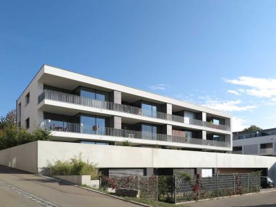 Blaustein HEIMKOMMEN+WOHLFÜHLEN! Großzügige 3-Zi.-Wohnung im DG mit sonnigem Südwest-Balkon und 2 TG