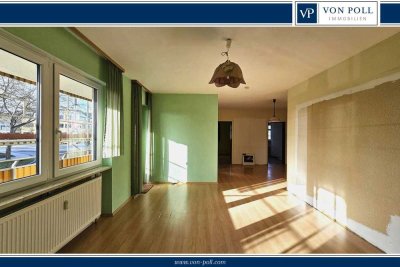 Komfortable 3-Zimmer Wohnung mit 2 Balkonen und Garage im Rügländer Viertel