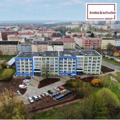 Scöne 2-Raum-Wohnung mit Balkon und Fahrstuhl